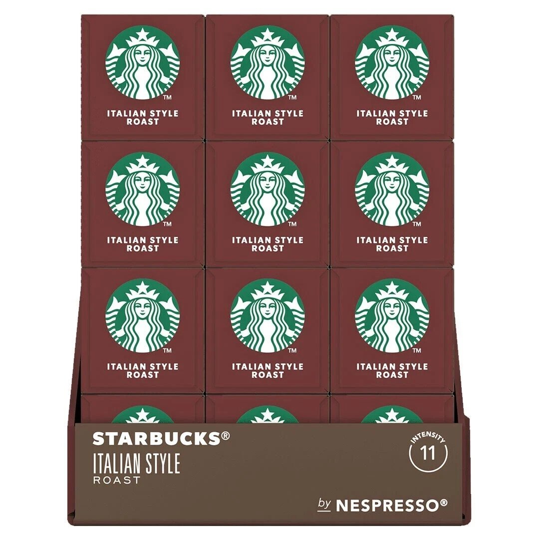 120 Capsule Caffè ITALIAN STYLE ROAST Starbucks Originali By Nespresso Originali