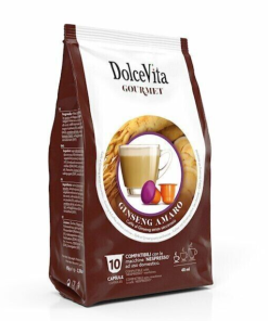 200 Capsule GINSENG AMARO DOLCE VITA compatibili 100% NESPRESSO