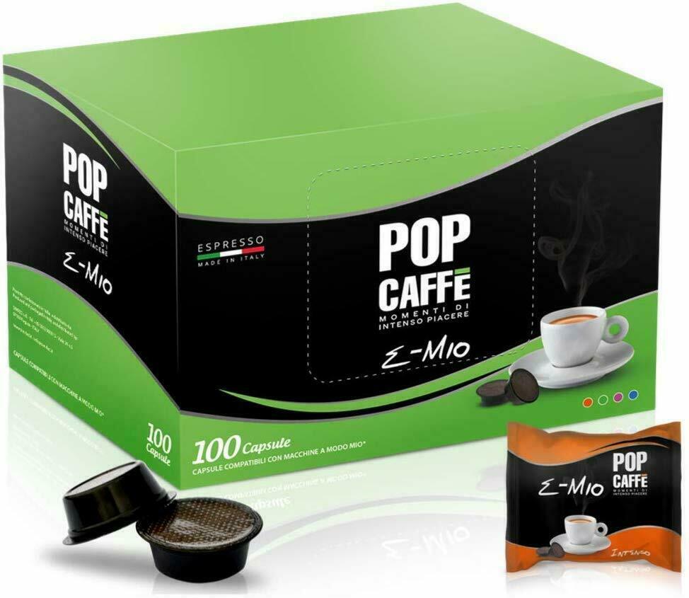 300 Capsule Caffè Pop e-mio Miscela 1 Intenso compatibili Lavazza A MODO MIO