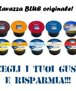 1200 CAPSULE CAFFE' LAVAZZA BLUE BLU DOLCE RICCO INTENSO DEK A SCELTA CIALDE