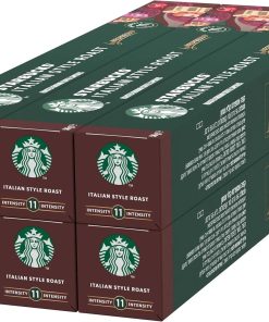 60 Capsule Caffè ITALIAN STYLE ROAST Starbucks Originali By Nespresso Originali