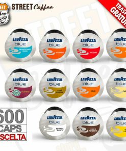600 CAPSULE CAFFE' LAVAZZA BLUE BLU DOLCE RICCO INTENSO DEK TE' A SCELTA CIALDE
