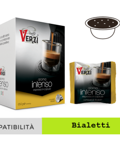 400 Capsule Caffè Verzì Aroma Intenso Compatibili con Bialetti Originali Verzi