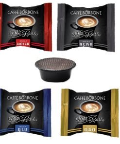 ASSAGGIO 400 CAPSULE BORBONE LAVAZZA A MODO MIO DON CARLO BLU ORO ROSSO NERO MIX