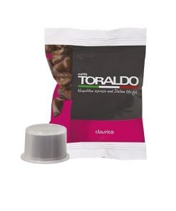 CAFFÈ TORALDO | Compatibile Fior Fiore* | Caffè Selezionato, Tostato e Torrefatto in Italia | Eccellenza del Caffè Napoletano